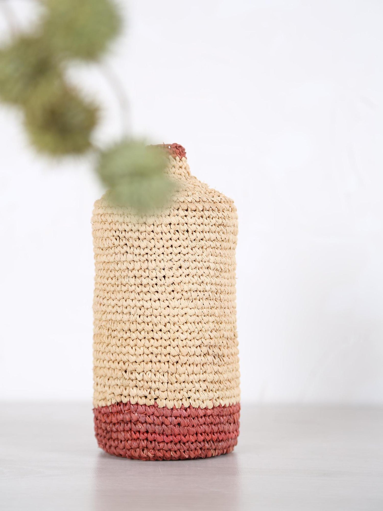 Medium Woven Bud/Bottle Vase - 2 colours available