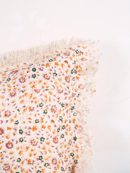 CRAFTED - Ceto Hand Fringed Cushion