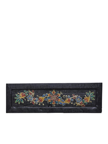 Hand painted recycled wooden tray