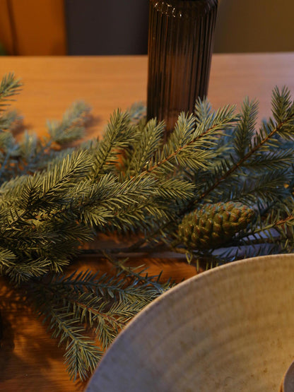 Noble Pine Garland - Green