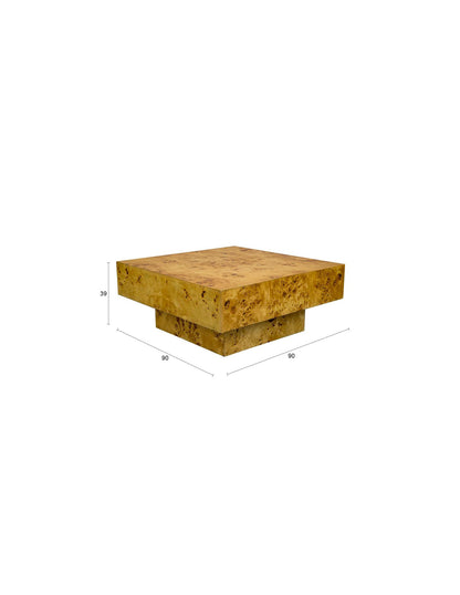 Quinn Square Coffee Table - 2 Colours Available