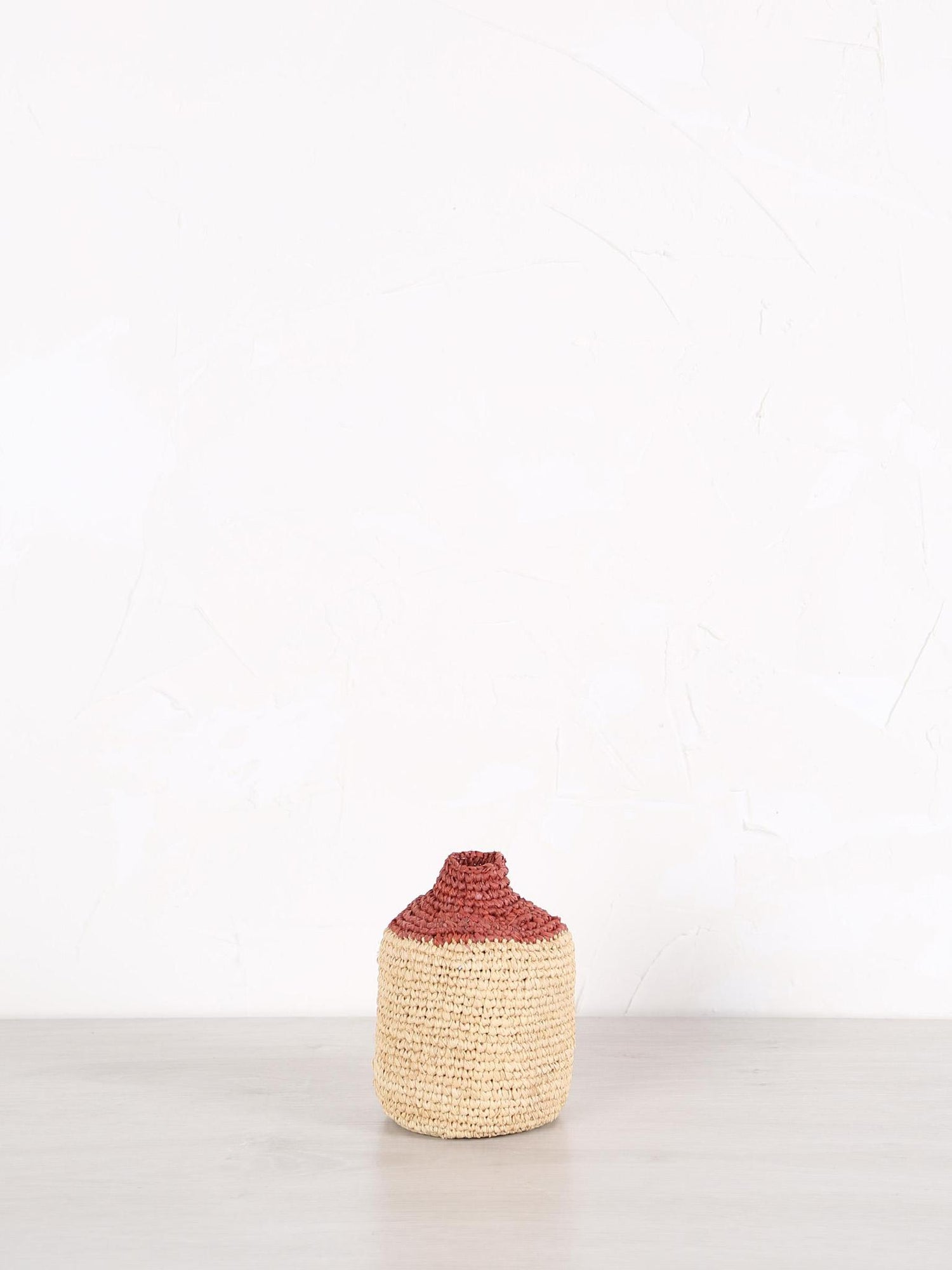 Small Woven Bud/Bottle Vase - 3 colours available