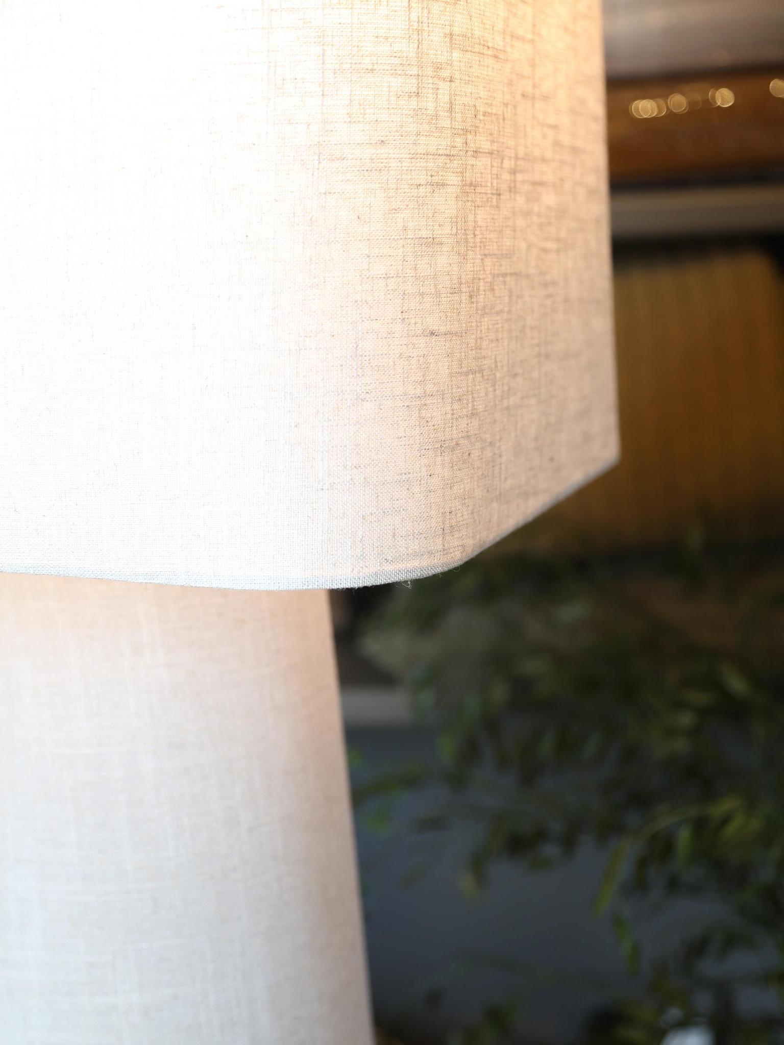 Mikko Linen Floor Lamp