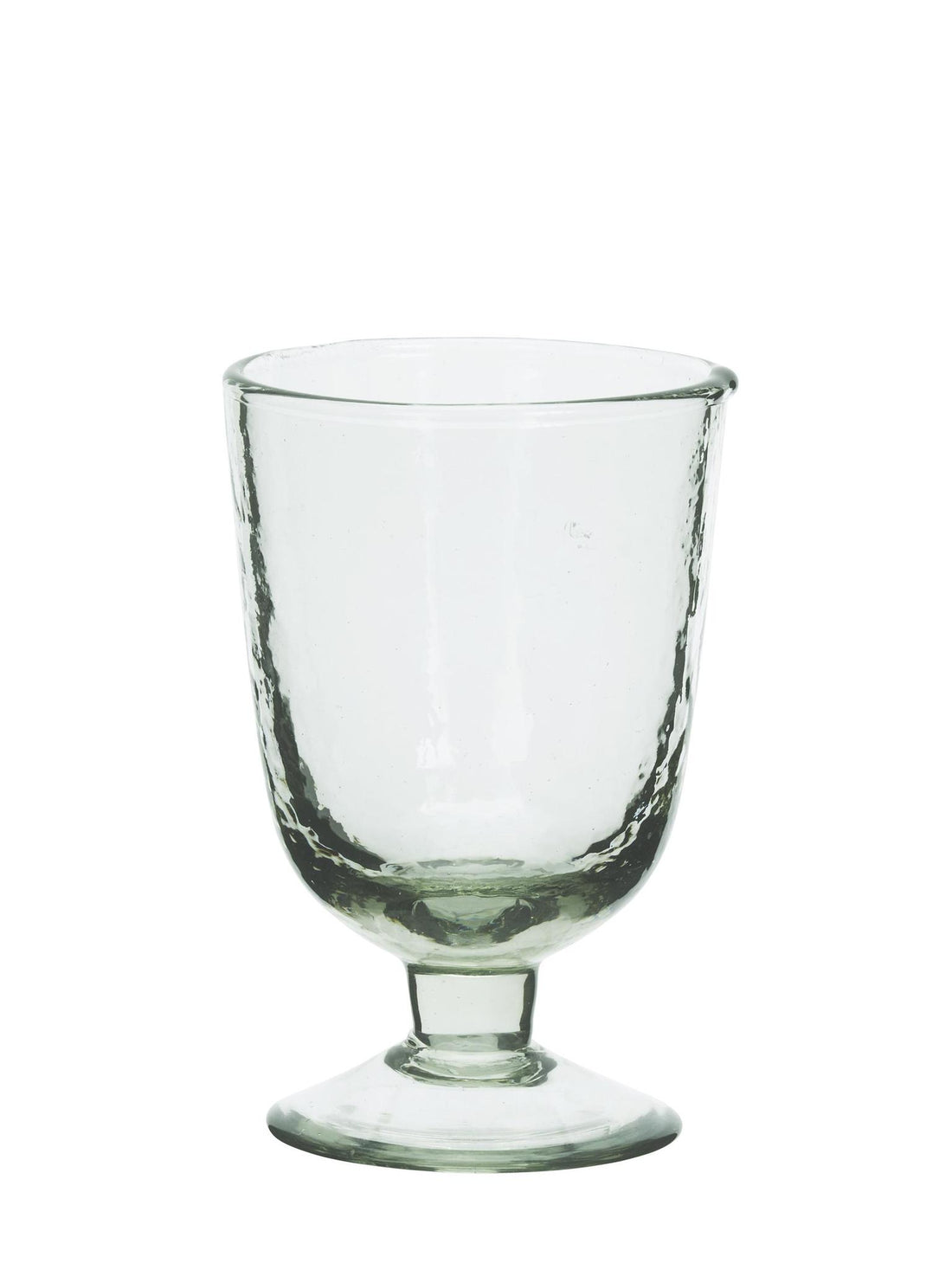 Hammered wine Glass