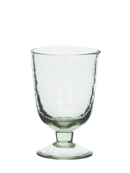 Hammered wine Glass