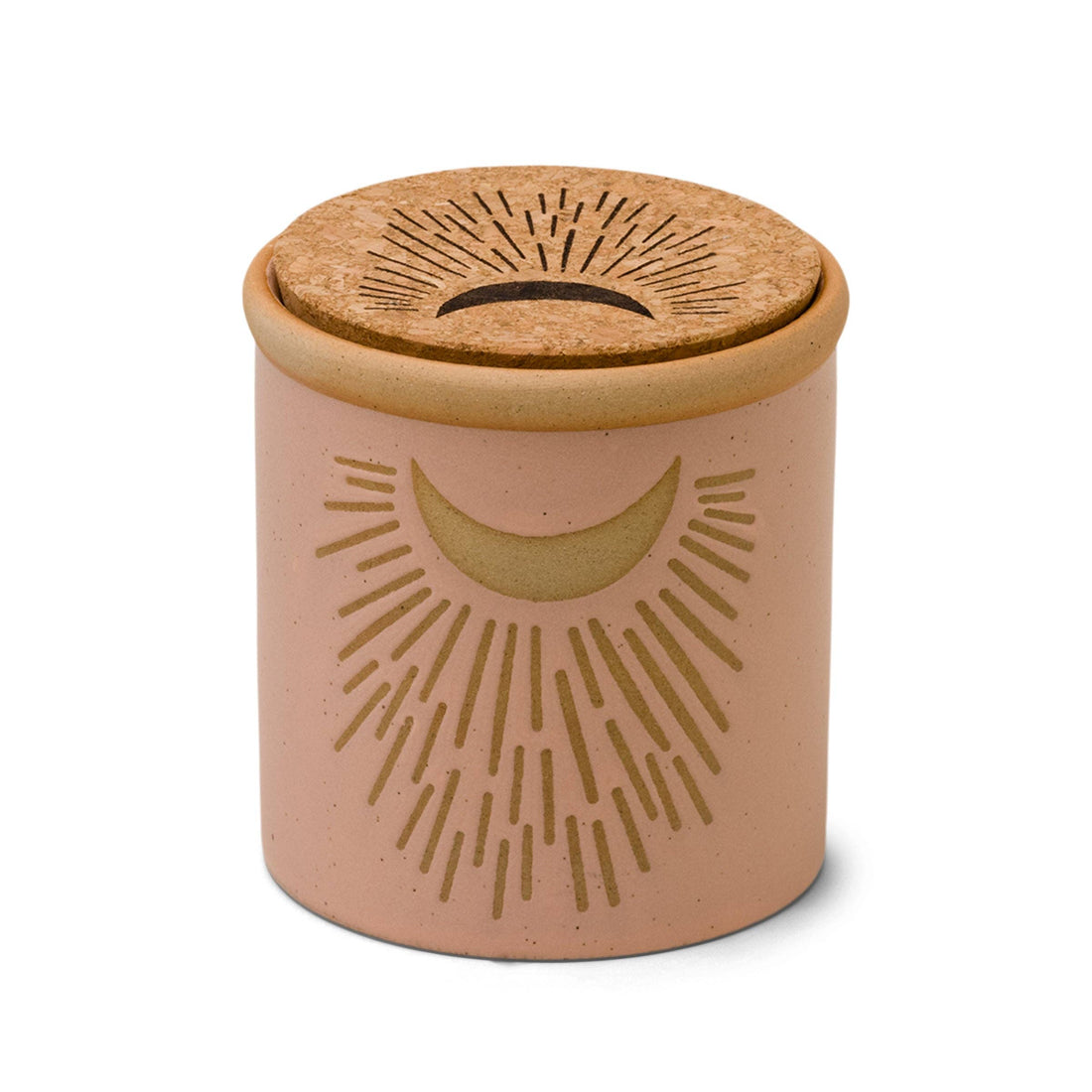 Paddywax Dune Ceramic Candle - Pink - Wildflowers &amp; Birch