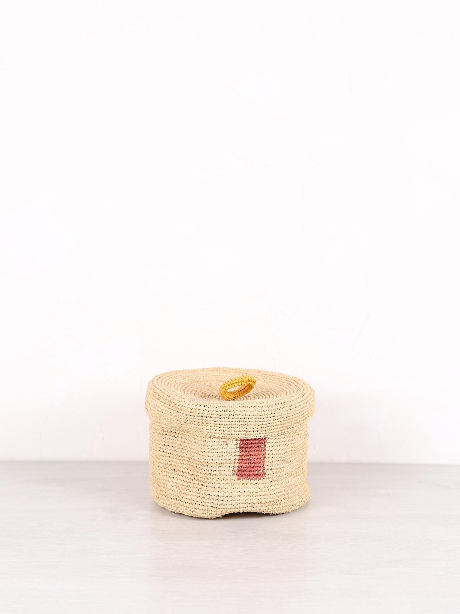 Large Handmade Raffia Basket - 5 patterns available