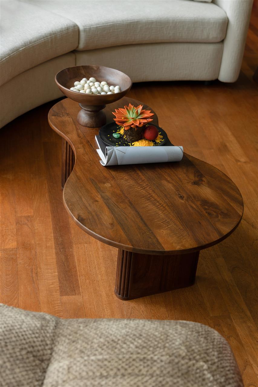 Tilon Mango Wood Coffee Table