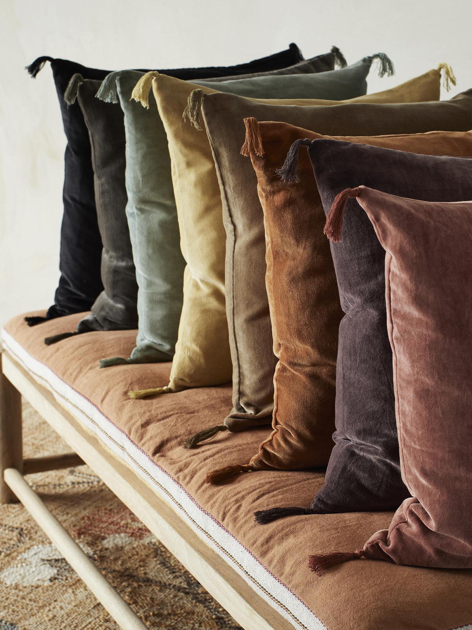 Velvet Cushion - 2 Colour Options Available