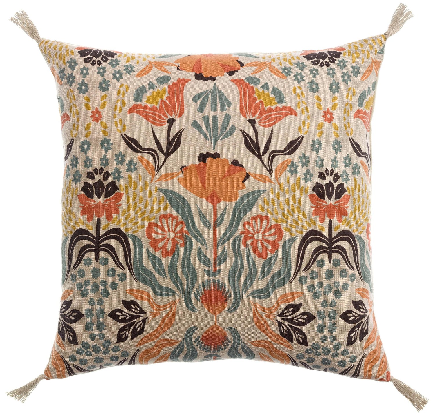 Youri Velvet Cushion - Multico