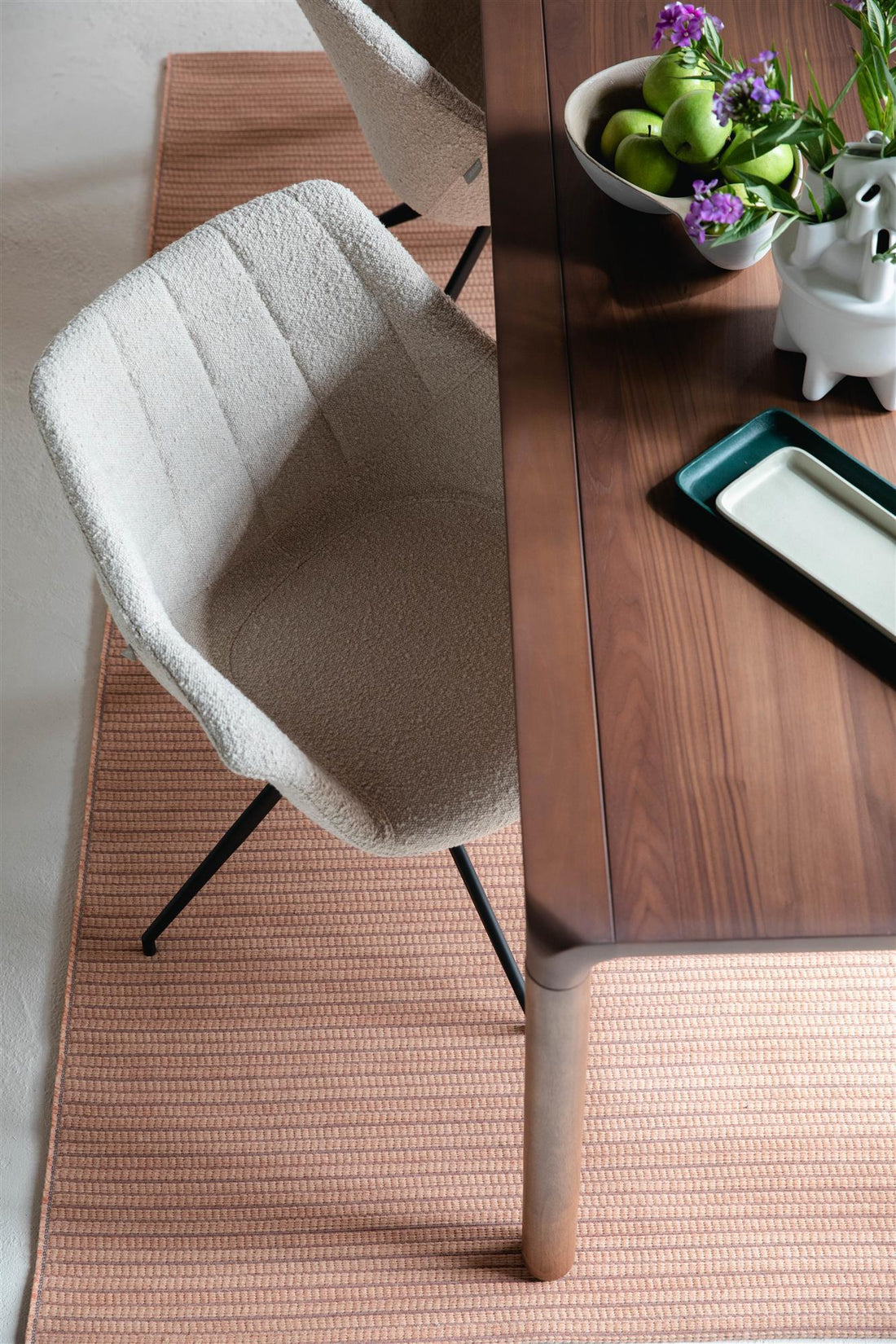 Storm Wooden Dining Table - Walnut - 3 Sizes Available