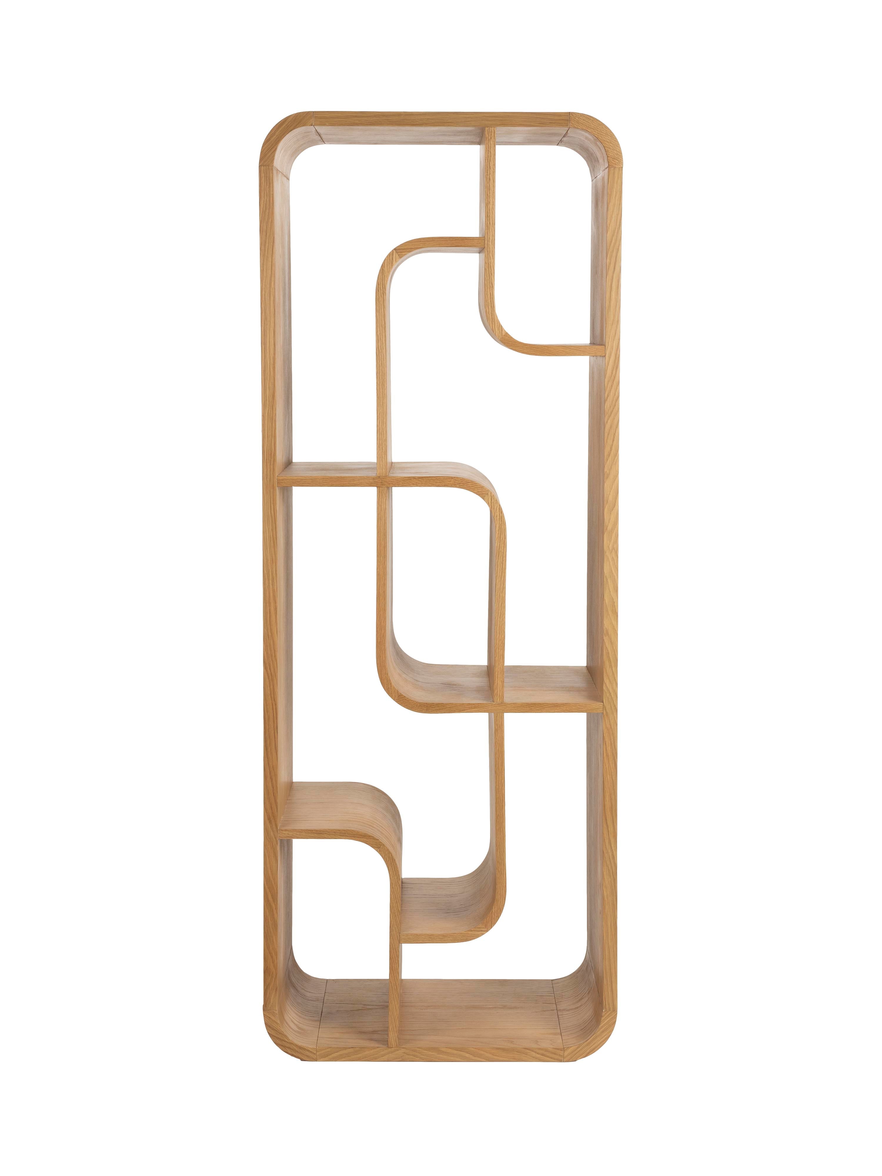 Seven Tall Cabinet - Oak