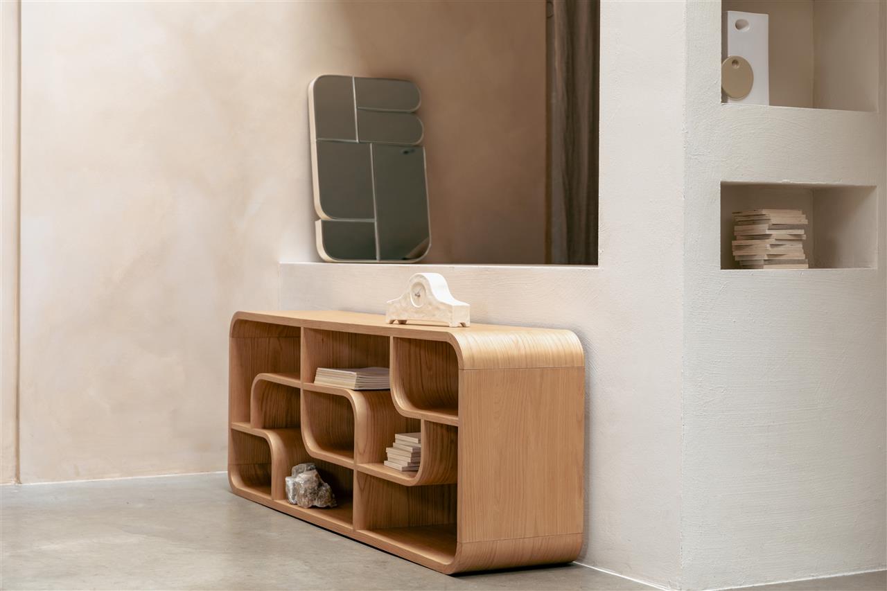 Seven Tall Cabinet - Walnut