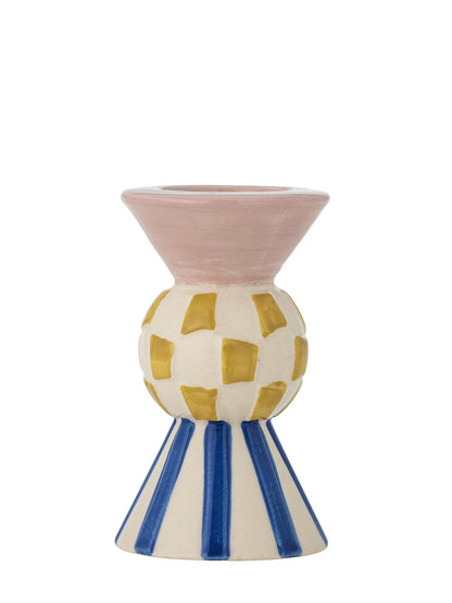 Bob Votive &amp; Candle Holder - Ceramic Rose