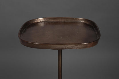 Rimo Bronze Marble Side Table