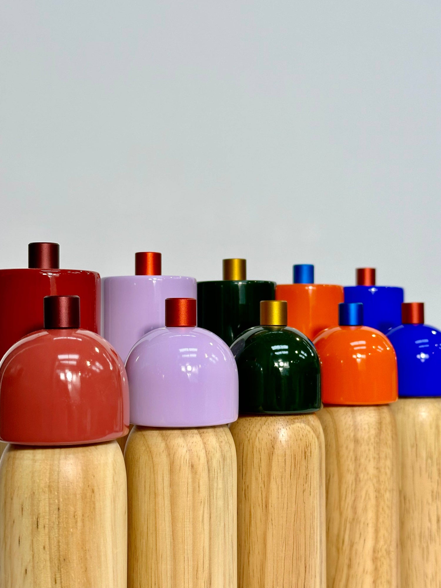 Salt &amp; Pepper Grinder - Red &amp; Red