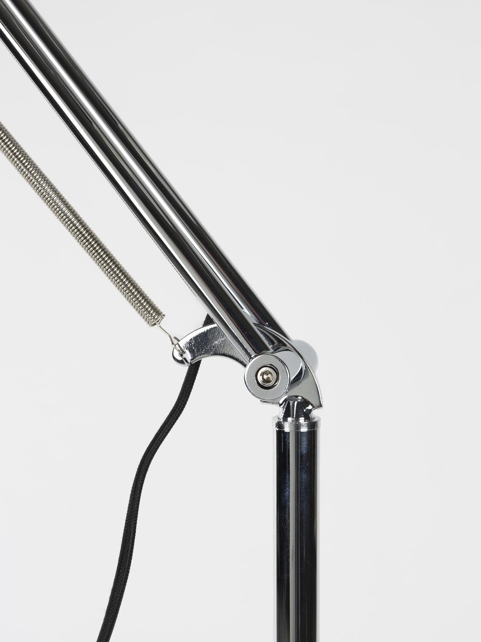 Reader Floor Lamp - Chrome