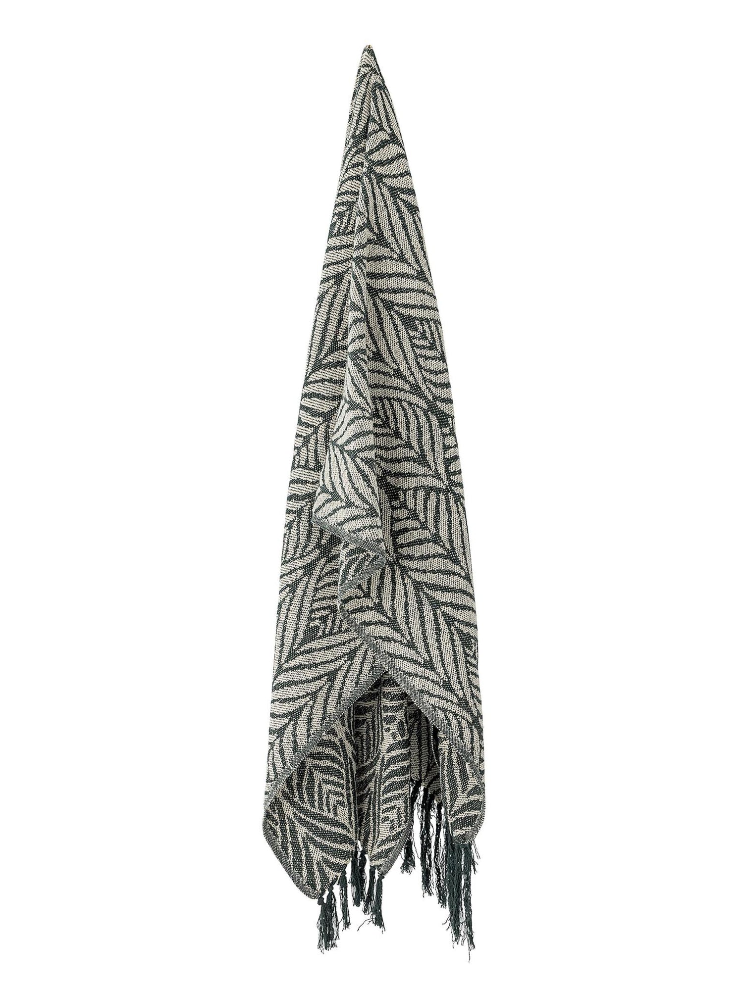 Ugento Throw - Green - Recycled Cotton