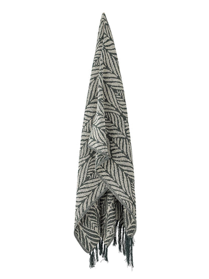 Ugento Throw - Green - Recycled Cotton