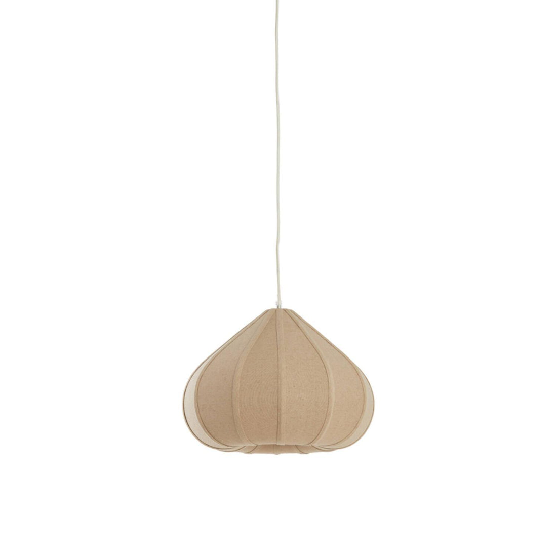 Zubeda Hanging lamp - linen natural