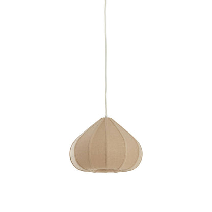 Zubeda Hanging lamp - linen natural