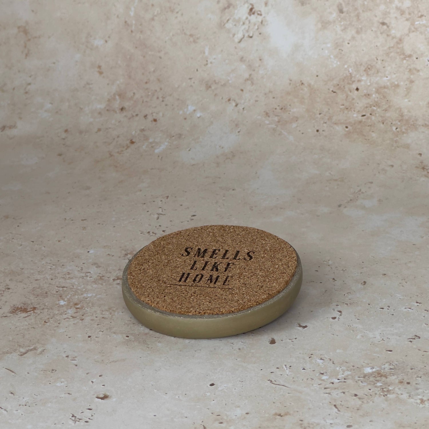ZenRound Concrete Incense Holder