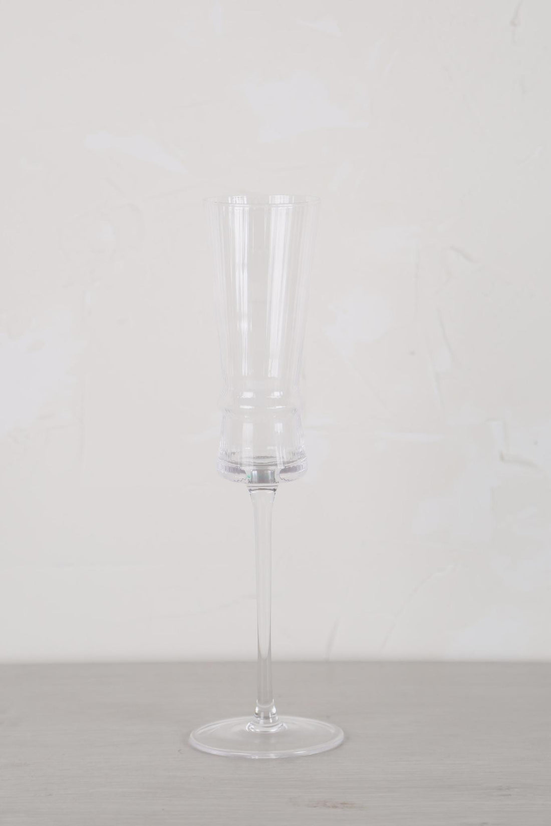Fluted Champagne Glass - Clear
