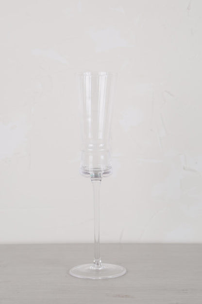 Fluted Champagne Glass - Clear