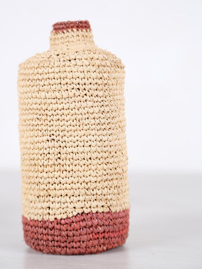 Medium Woven Bud/Bottle Vase - 2 colours available