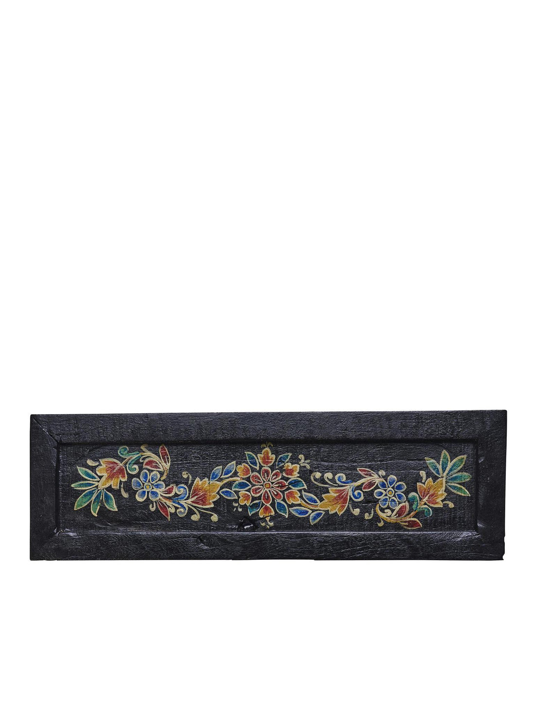 Hand painted recycled wooden tray
