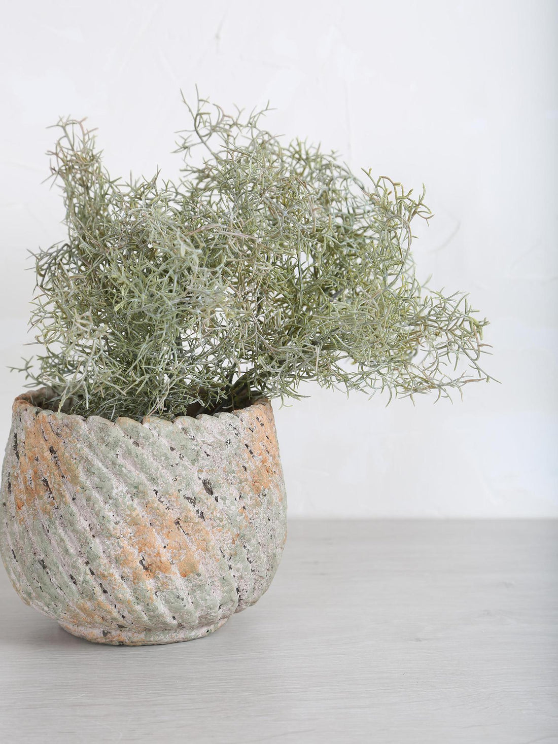 Faux Spanish Moss Bush