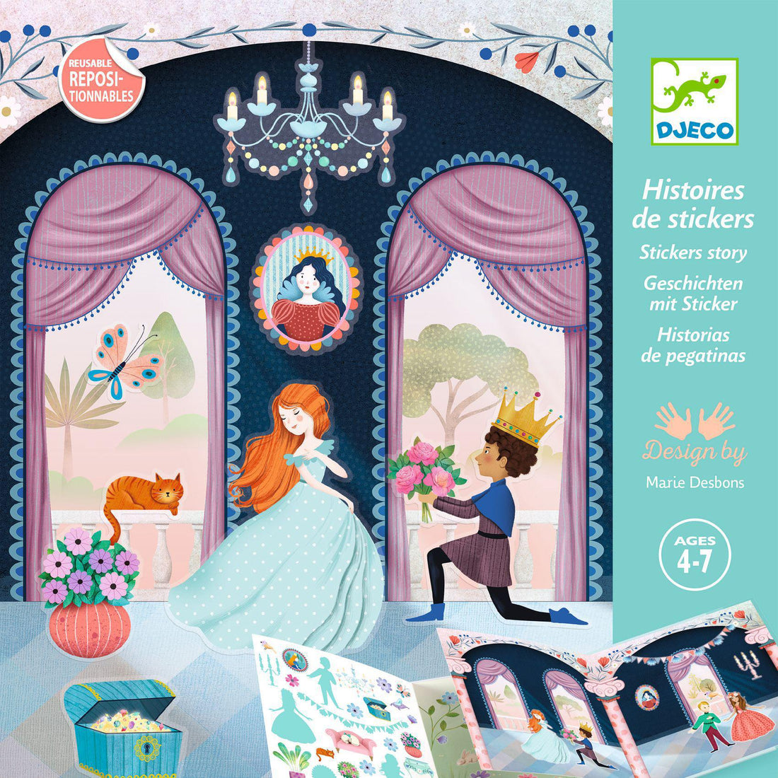 Reusable Stickers - Life in the Castle