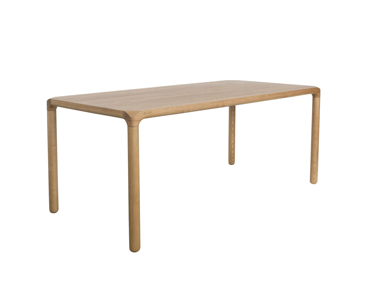 Storm Ash Wooden Dining Table - Natural - 3 Sizes Available