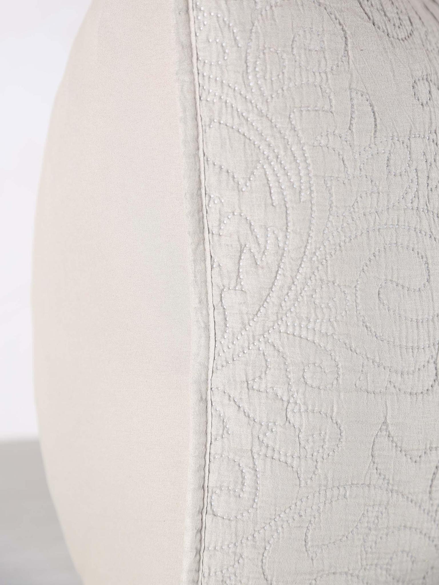 Isabelle cushion - Size Options Available - Eucalyptus Grey