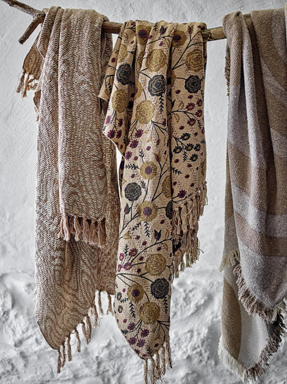 Okapi Thro- Brown -  Recycled Cotton
