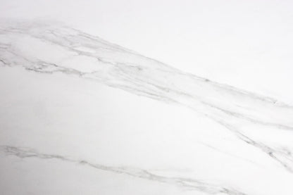 Almira Sintered Stone &amp; Wood Oval Dining Table - 2 Colours Available