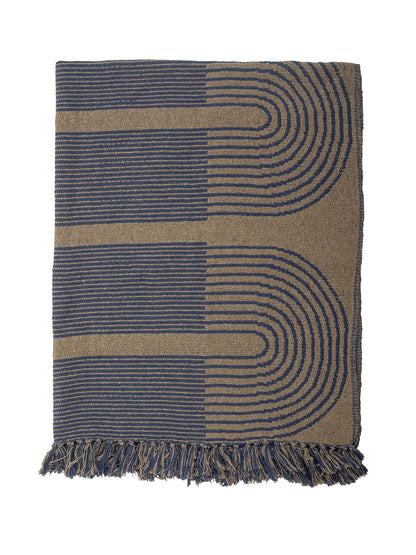 Tiffanie Throw - Recycled Cotton - Blue