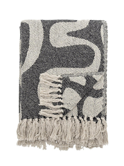 Salobre Recycled Cotton Throw - Black