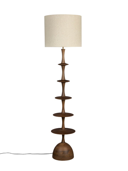 Cath Mango Wood Floor Lamp