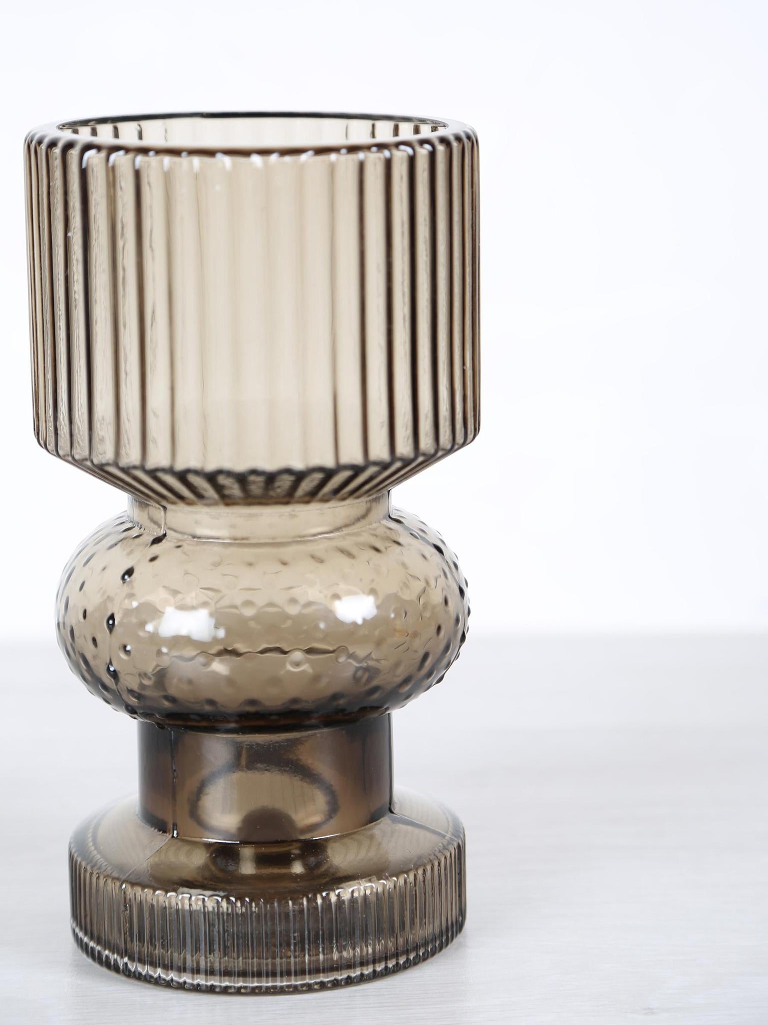 Fadri Glass Candle Holder - Small - 2 Colours Available