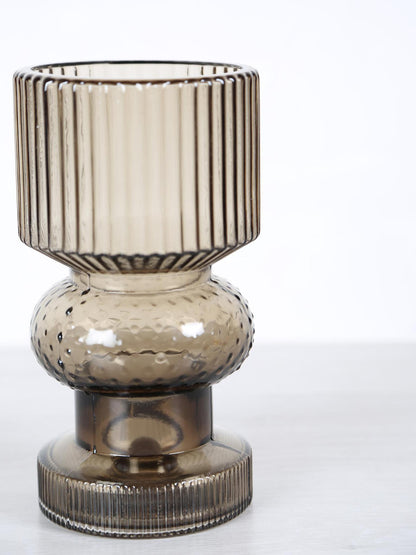 Fadri Glass Candle Holder - Small - 2 Colours Available