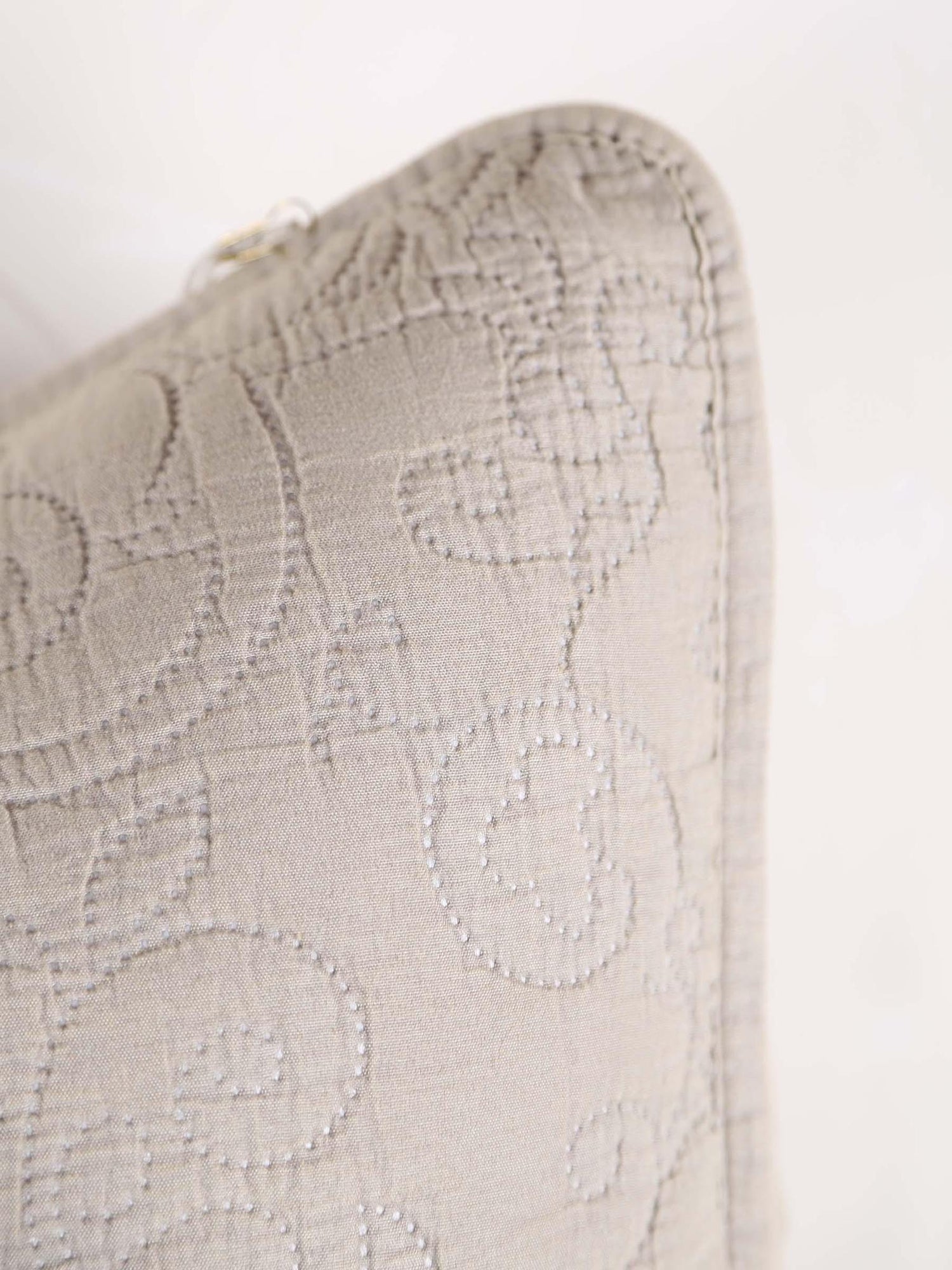 Isabelle cushion - Size Options Available - Eucalyptus Grey