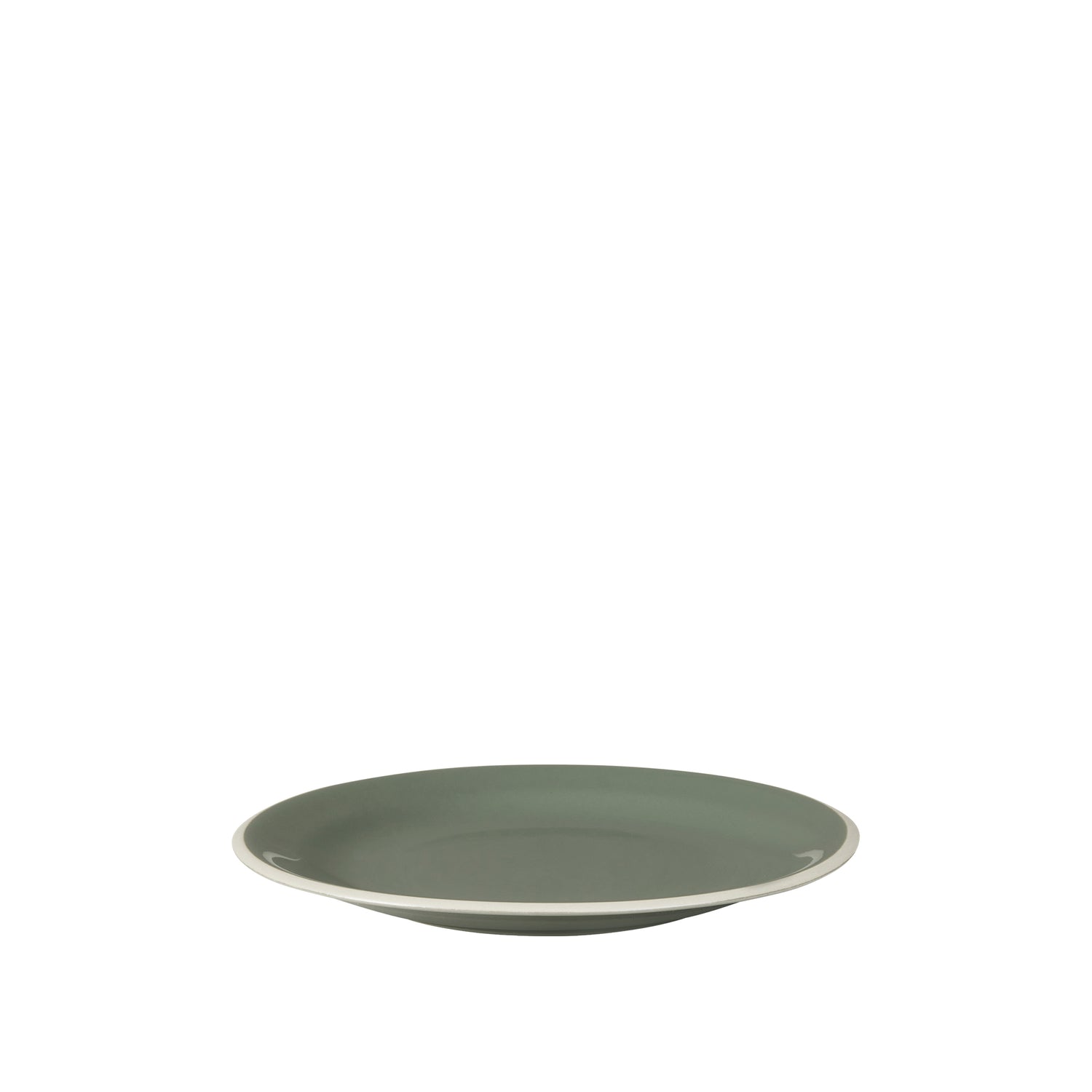 Taverna Green Glazed Stoneware Dessert/Lunch Plate