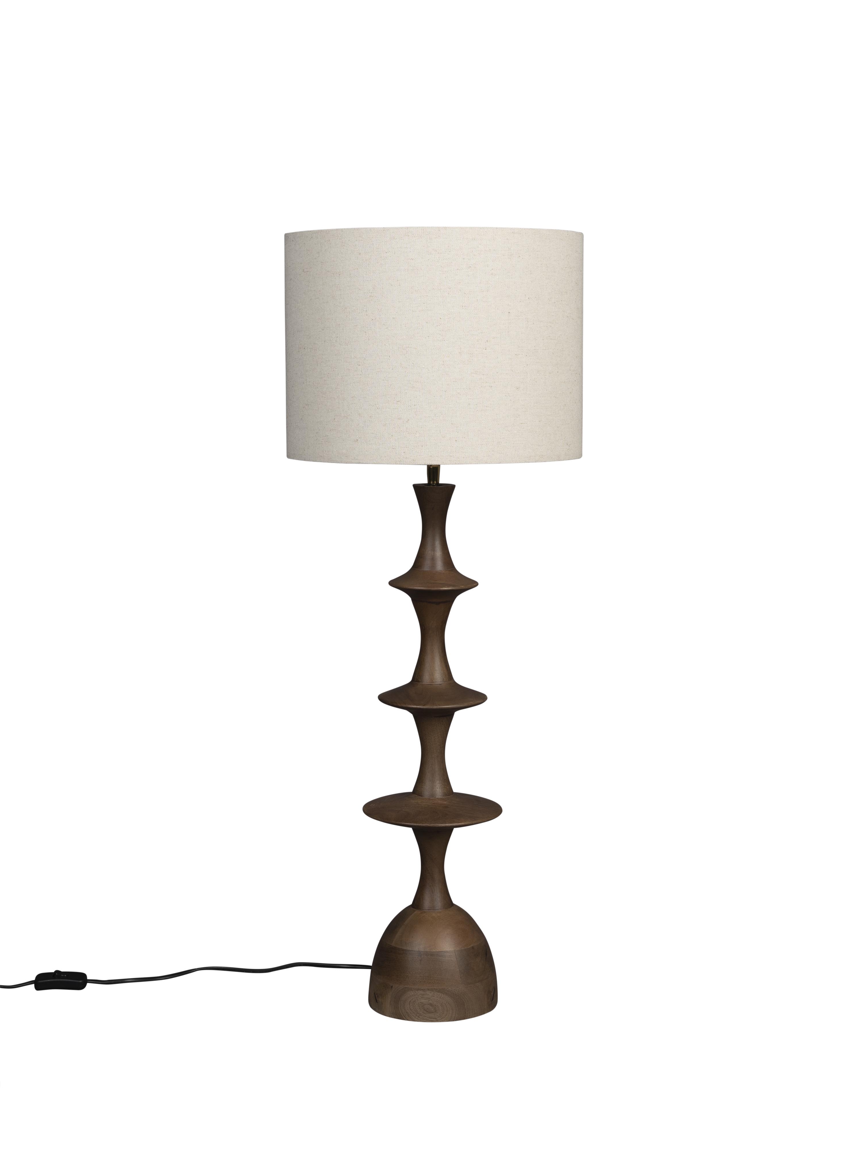 Cath Mango Wood Table Lamp
