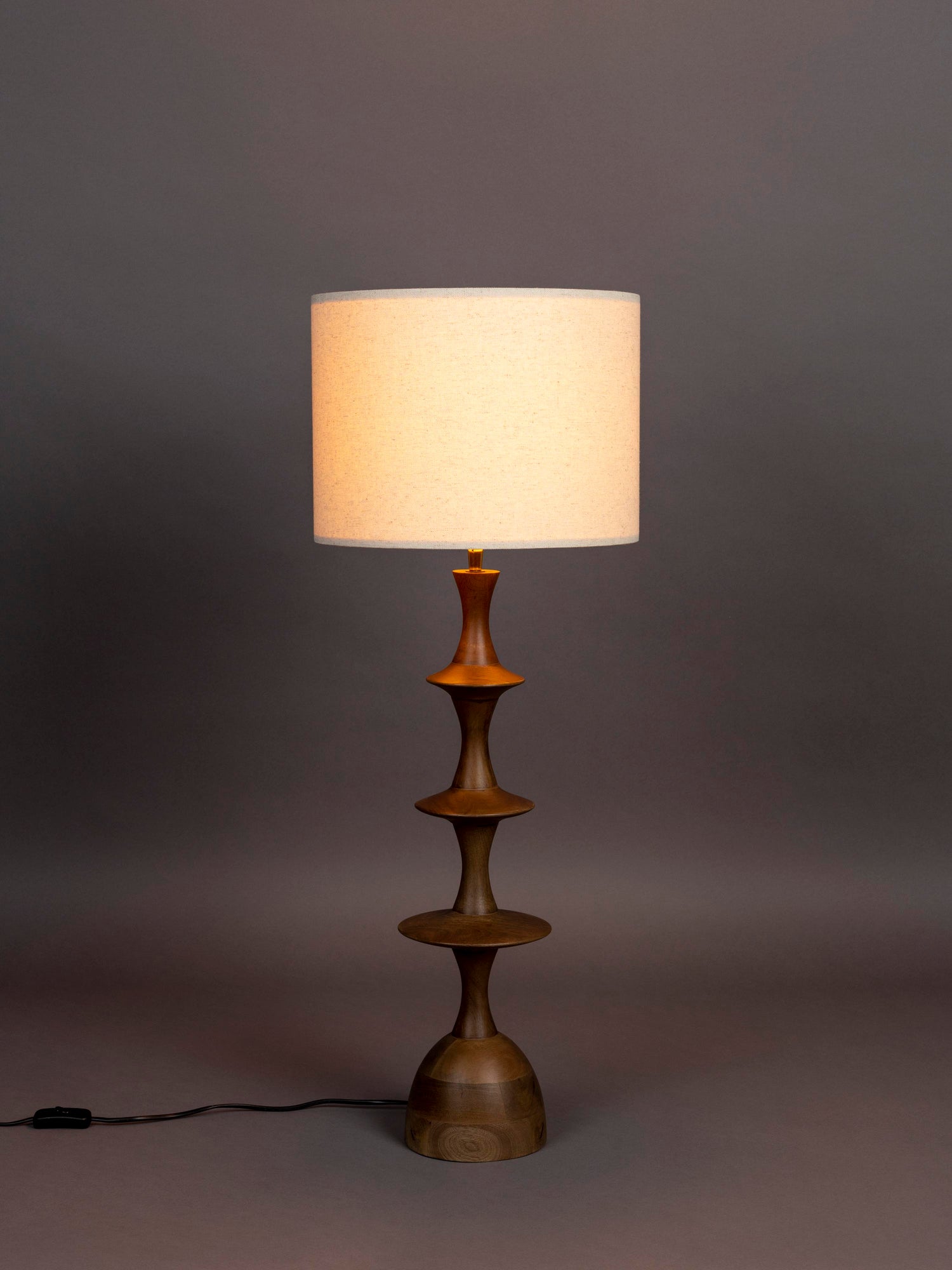 Cath Mango Wood Table Lamp