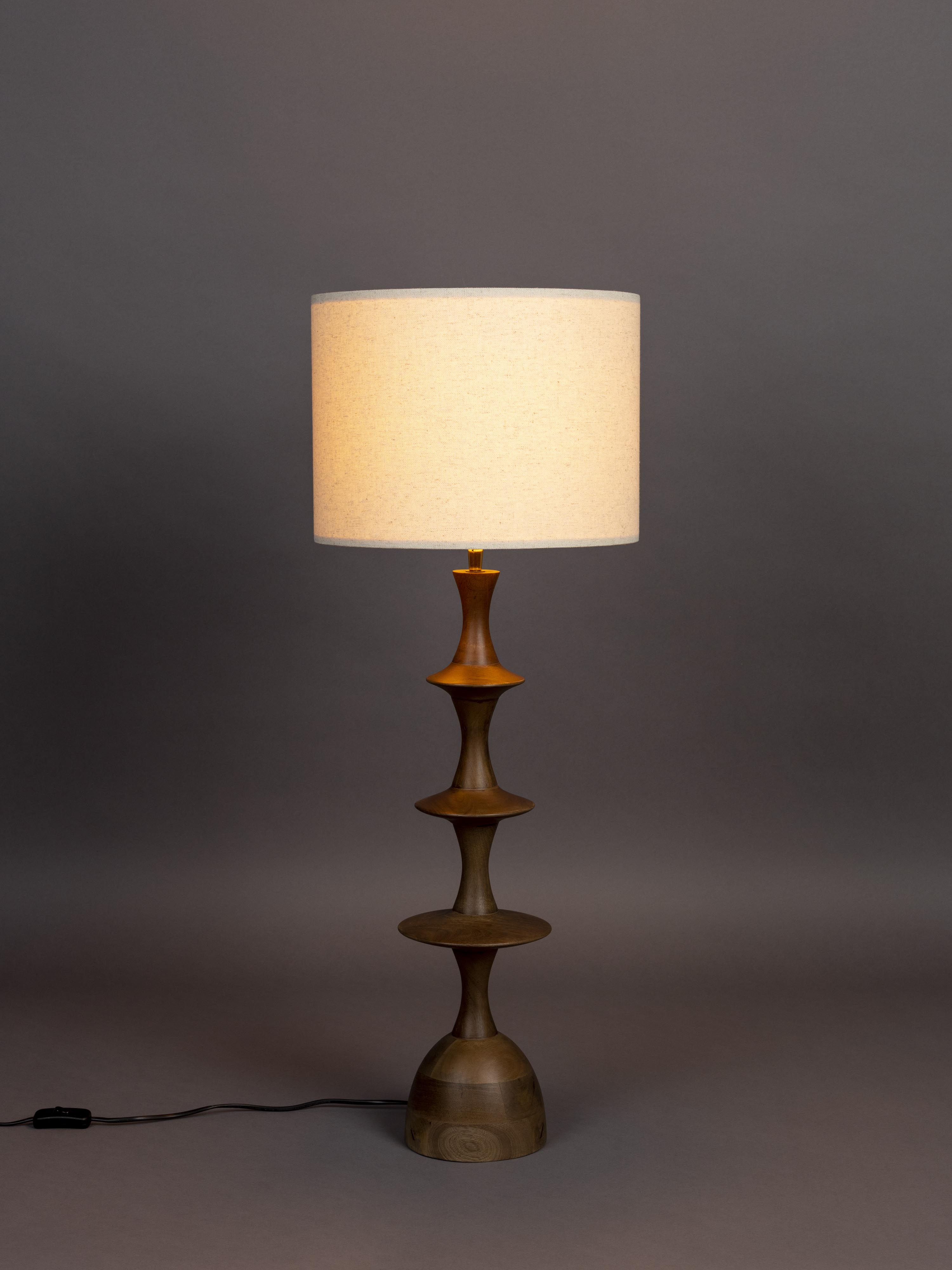 Cath Mango Wood Table Lamp