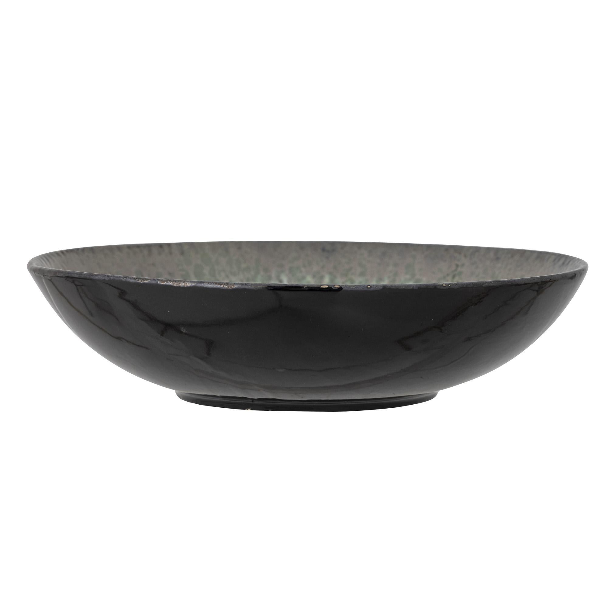 Selim Stoneware Bowl - Black