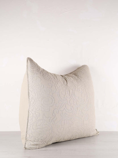Isabelle cushion - Size Options Available - Eucalyptus Grey