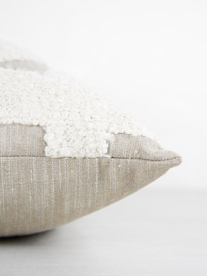 Lila Cushion - Cream - 3 Sizes Available