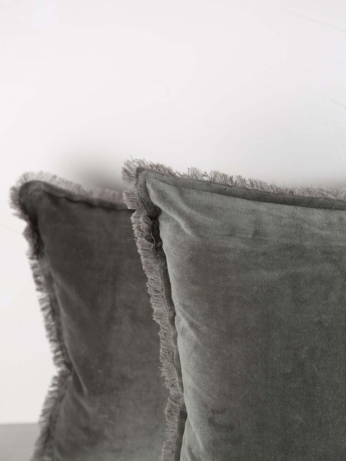 Fara Cushion - Thyme Green - 3 Sizes Available
